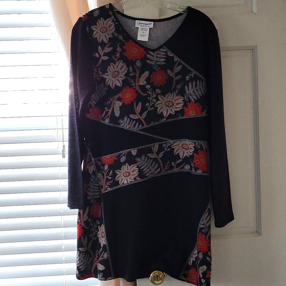 Serengeti Floral tunic small